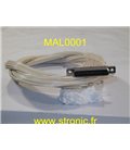 EMBASE FEMELLE CABLEE MCDM1-37S6A1-18.0