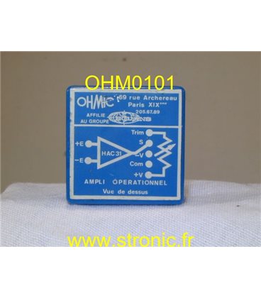 AMPLI OPERATIONNEL HAC 31