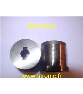 MATRICE RONDE A COLLERETTE   9.4 x 13.8 mm