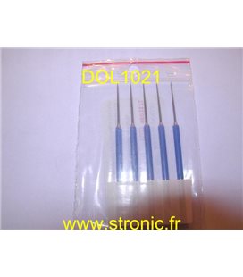 ELECTRODES ISOLEES 0.8 mm  x5